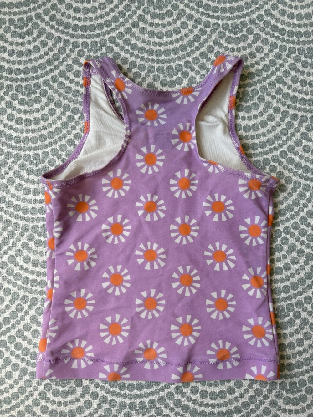 Primary Purple Bathing Suit Top - Picture 4 of 4